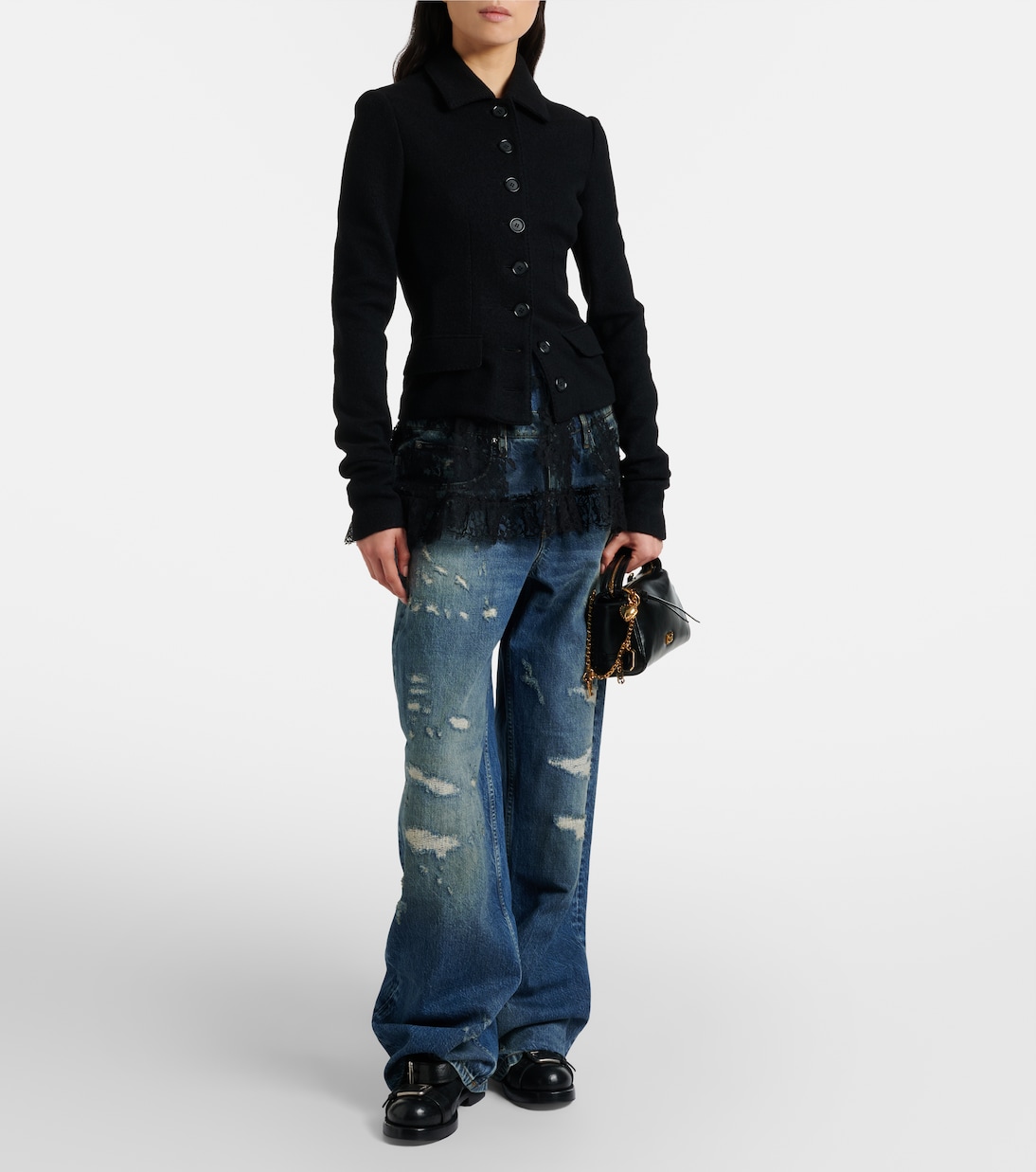 Tote Bag Vittoria Small aus Leder | Dolce&Gabbana