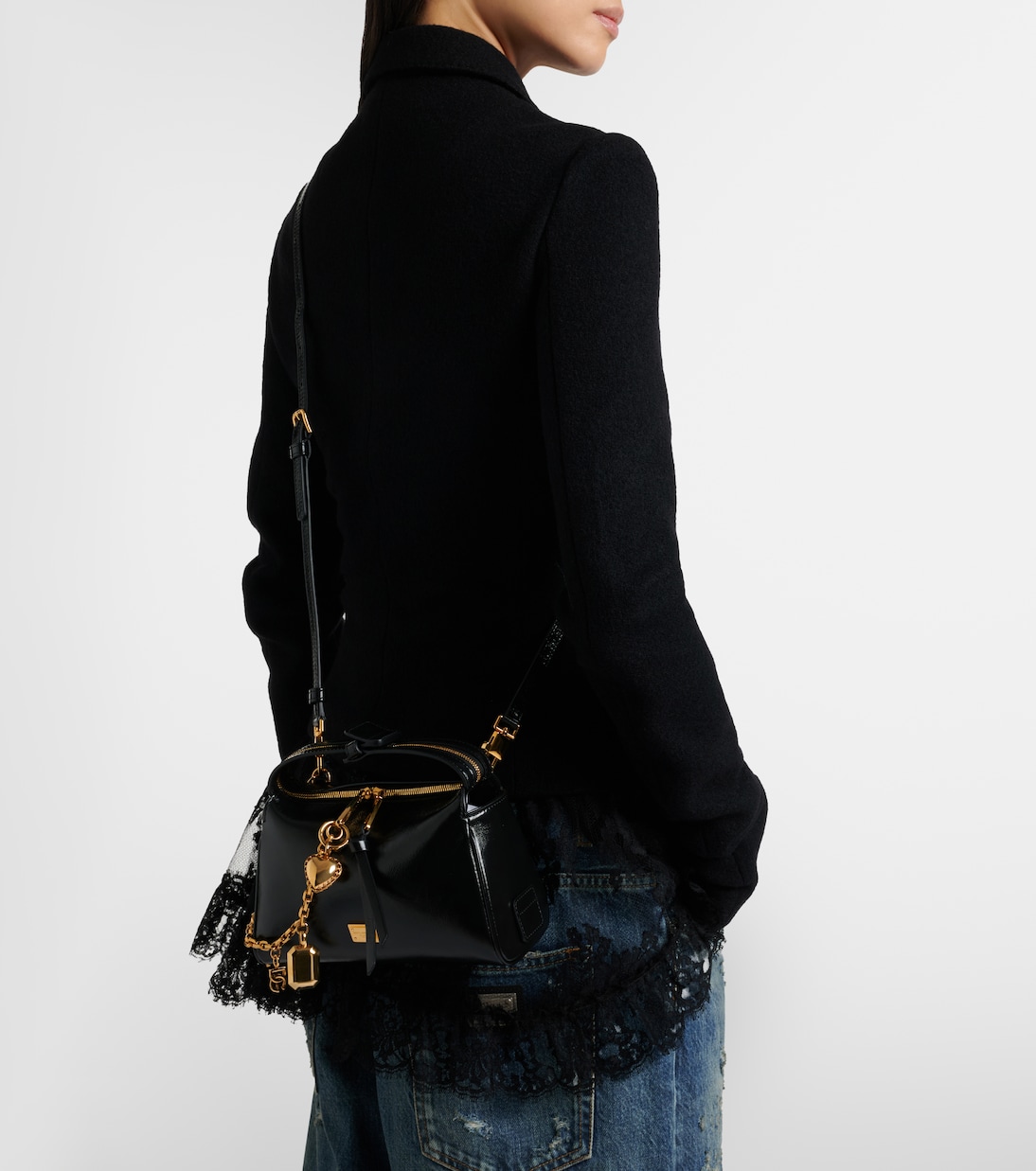 Tote Bag Vittoria Small aus Leder | Dolce&Gabbana