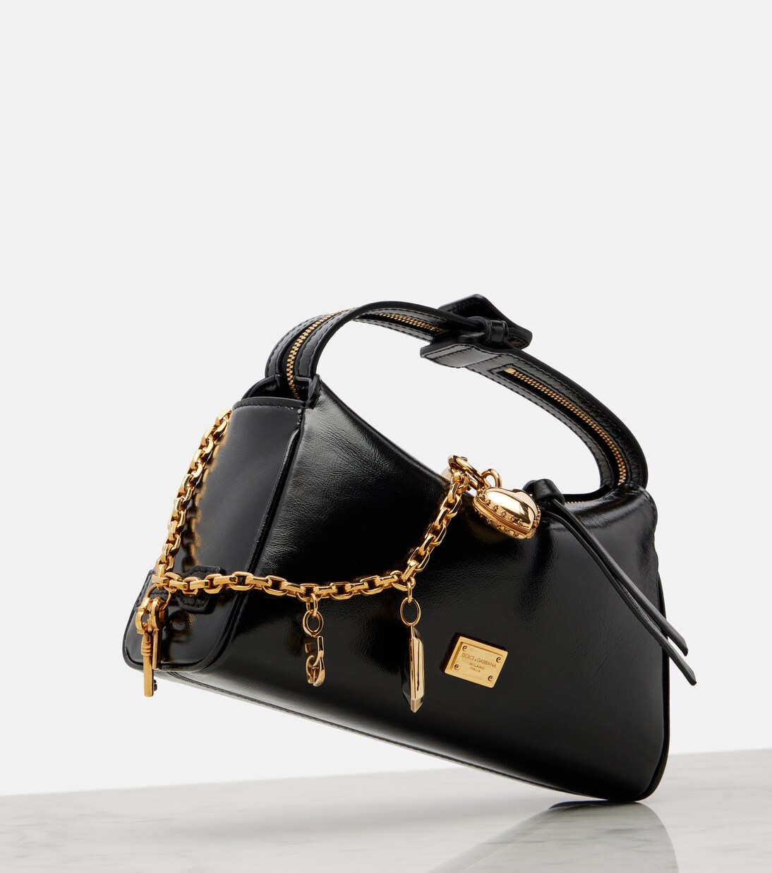 Tote Bag Vittoria Small aus Leder | Dolce&Gabbana
