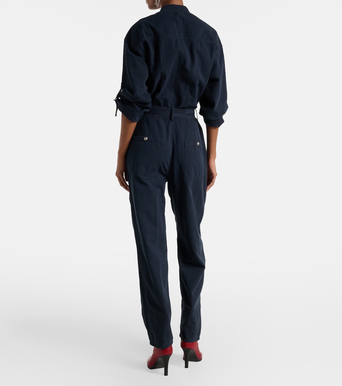 Jumpsuit Nessime aus Baumwolle und Leinen | Marant Etoile