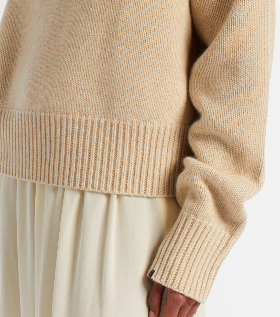 N°434 Crop Xtra cashmere turtleneck sweater | Extreme Cashmere