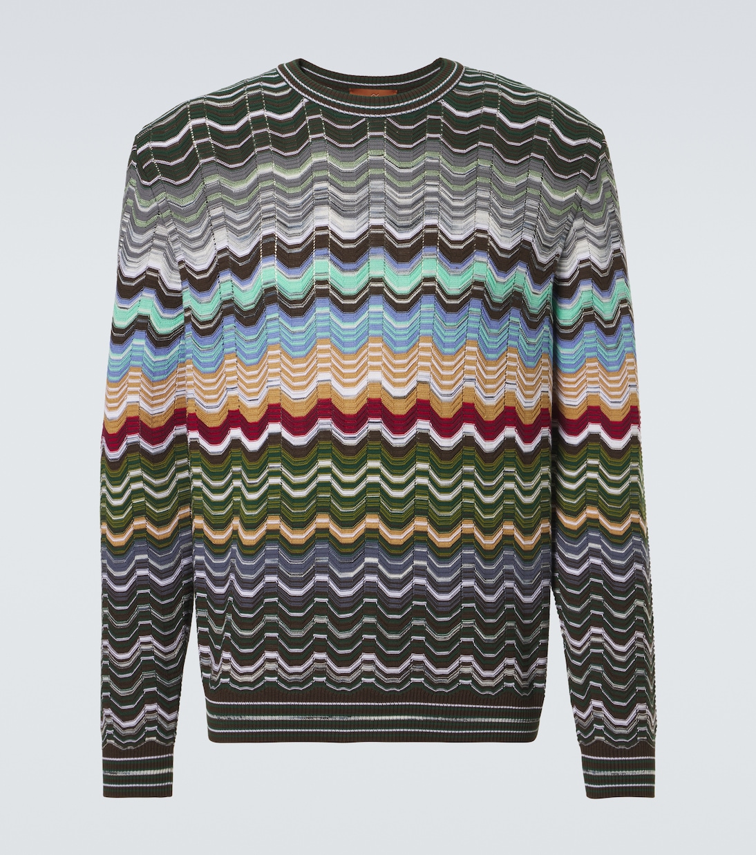 Pullover in misto cotone a zig-zag | Missoni