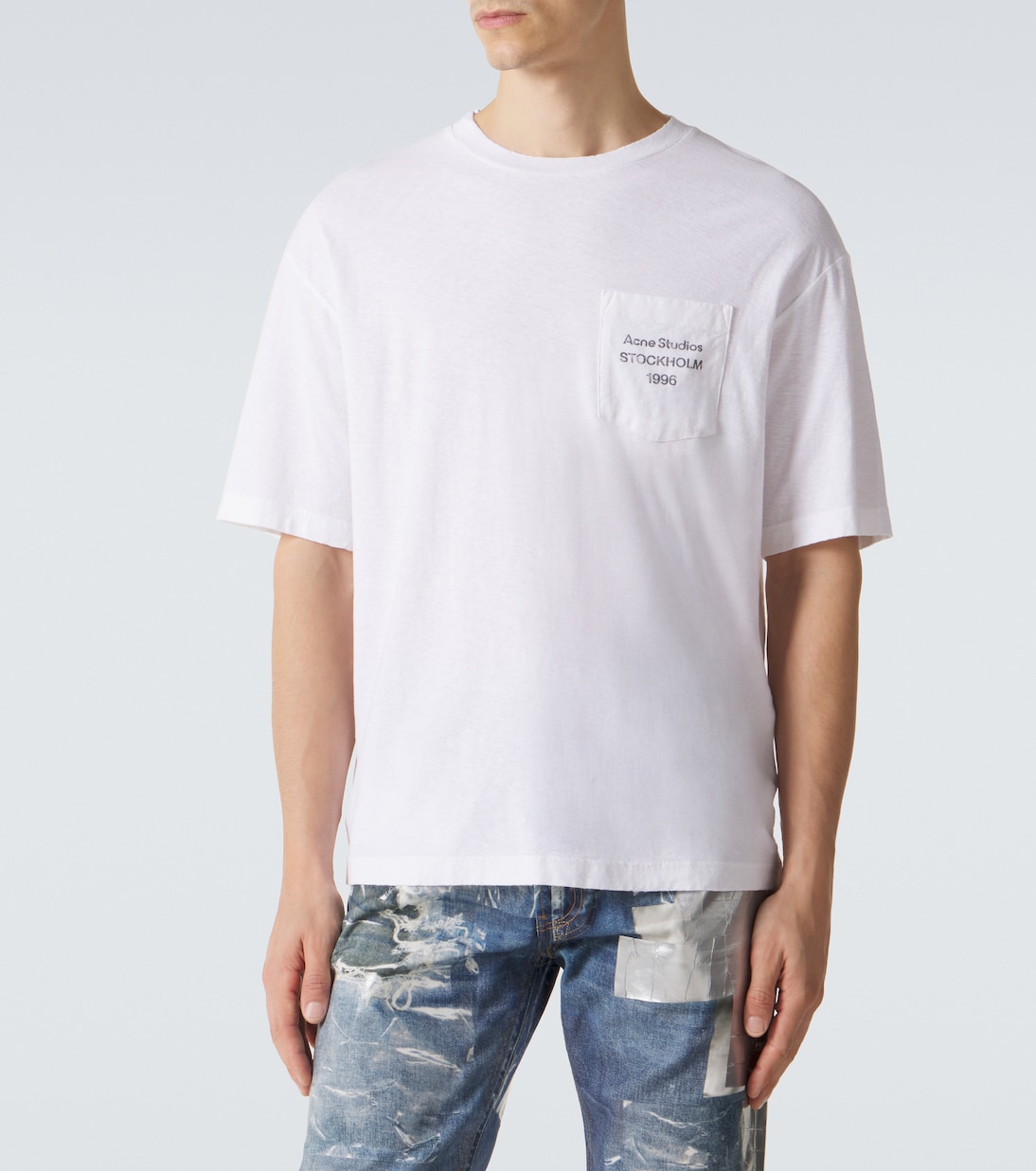 T-Shirt aus einem Baumwollgemisch | Acne Studios