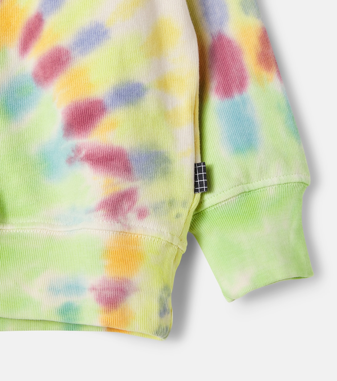 Memphis tie-dye cotton sweatshirt | Molo