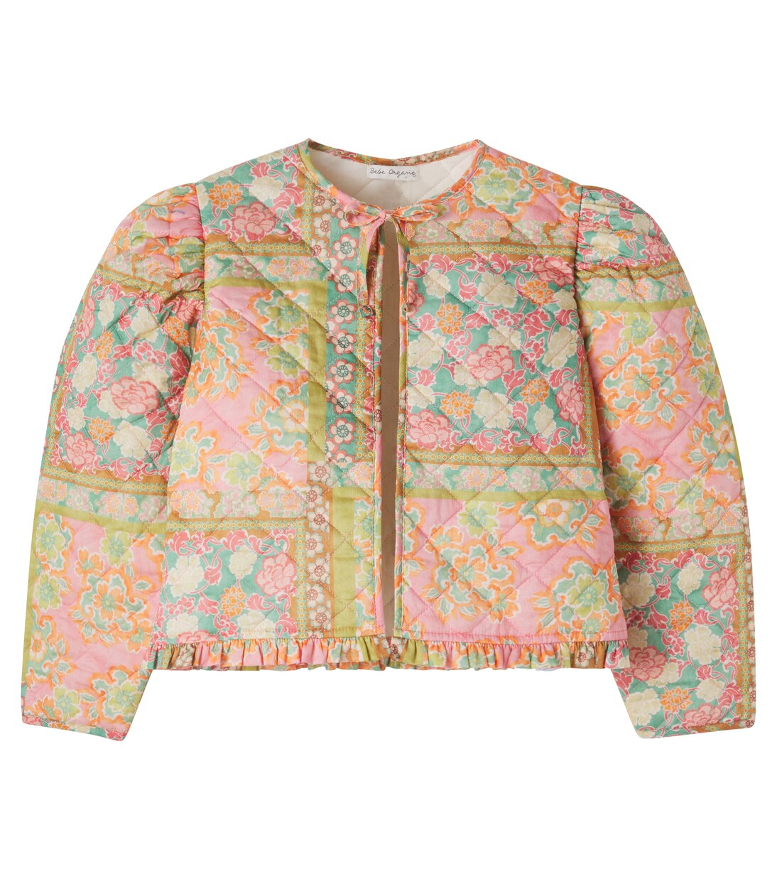 Claire floral cotton jacket | Bebe Organic