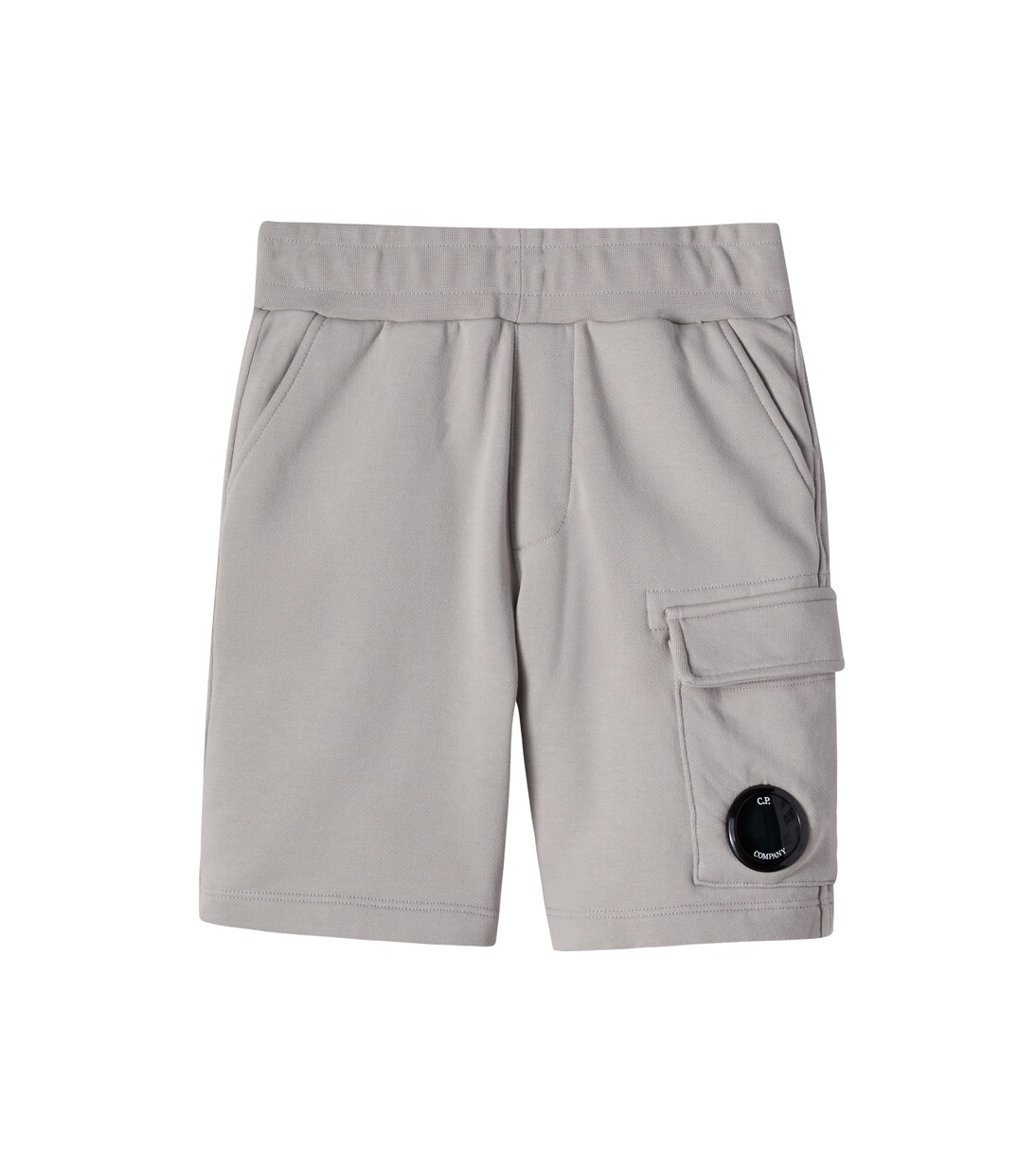 Lens cotton jersey shorts | C.P. Company Kids