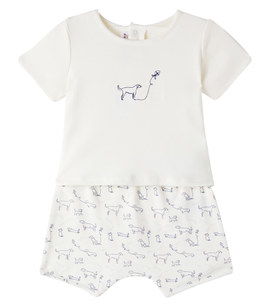 Baby Fanilo T-shirt and shorts set  | Bonpoint