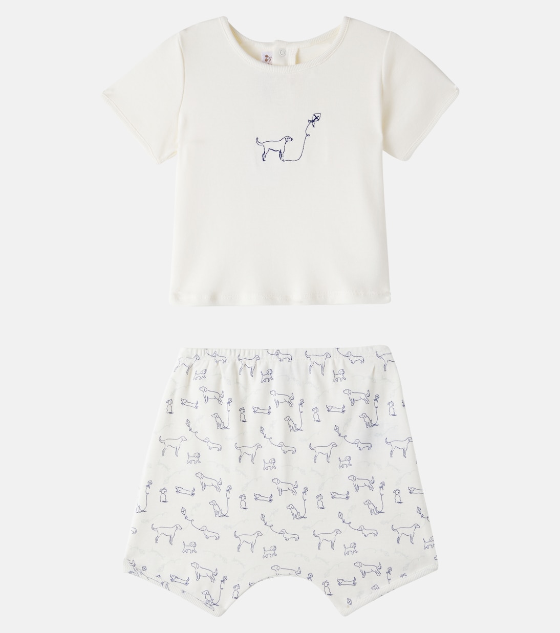 Baby Fanilo T-shirt and shorts set  | Bonpoint
