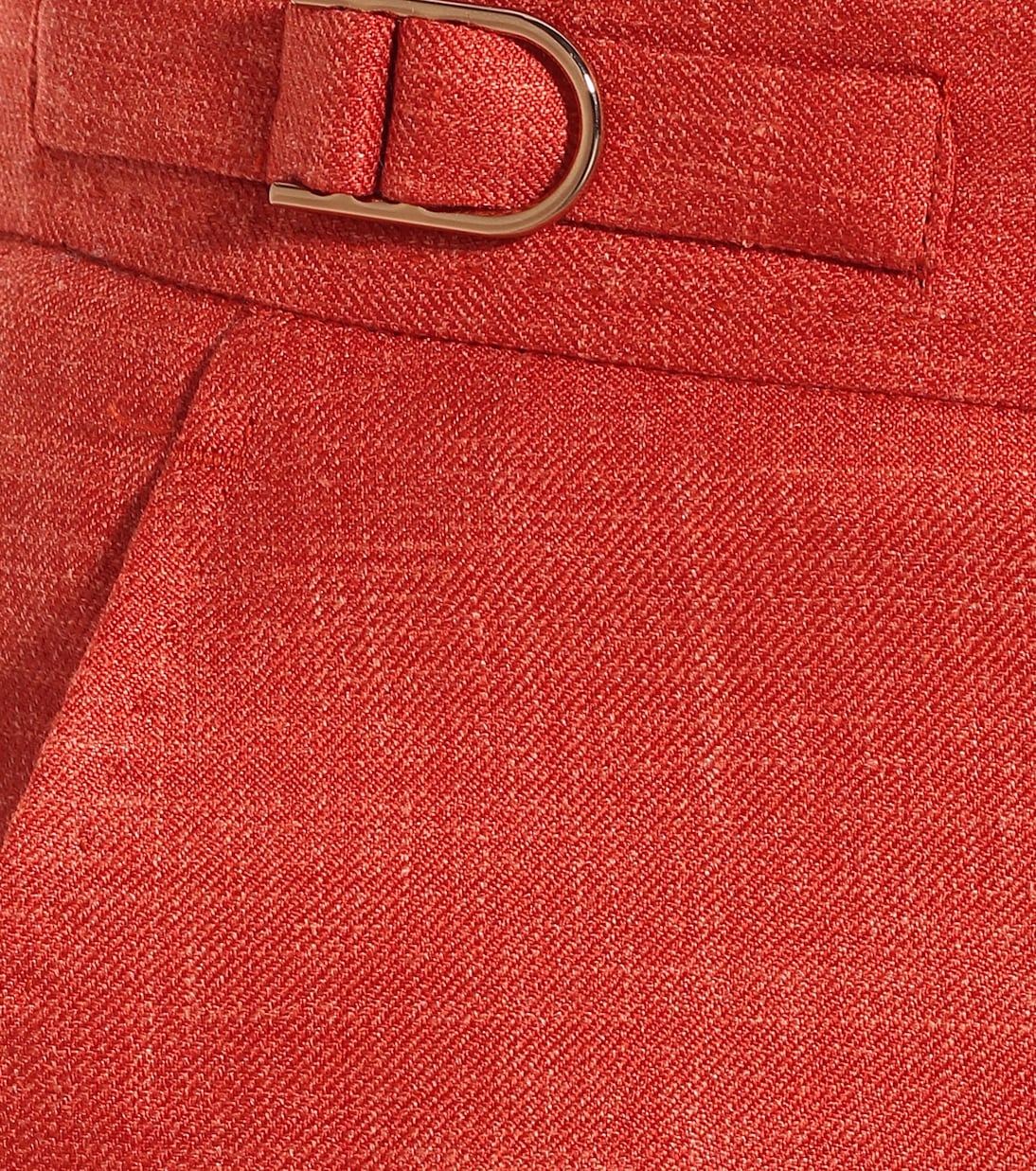 Pantaloni Vesta a vita alta in lana e seta | Gabriela Hearst