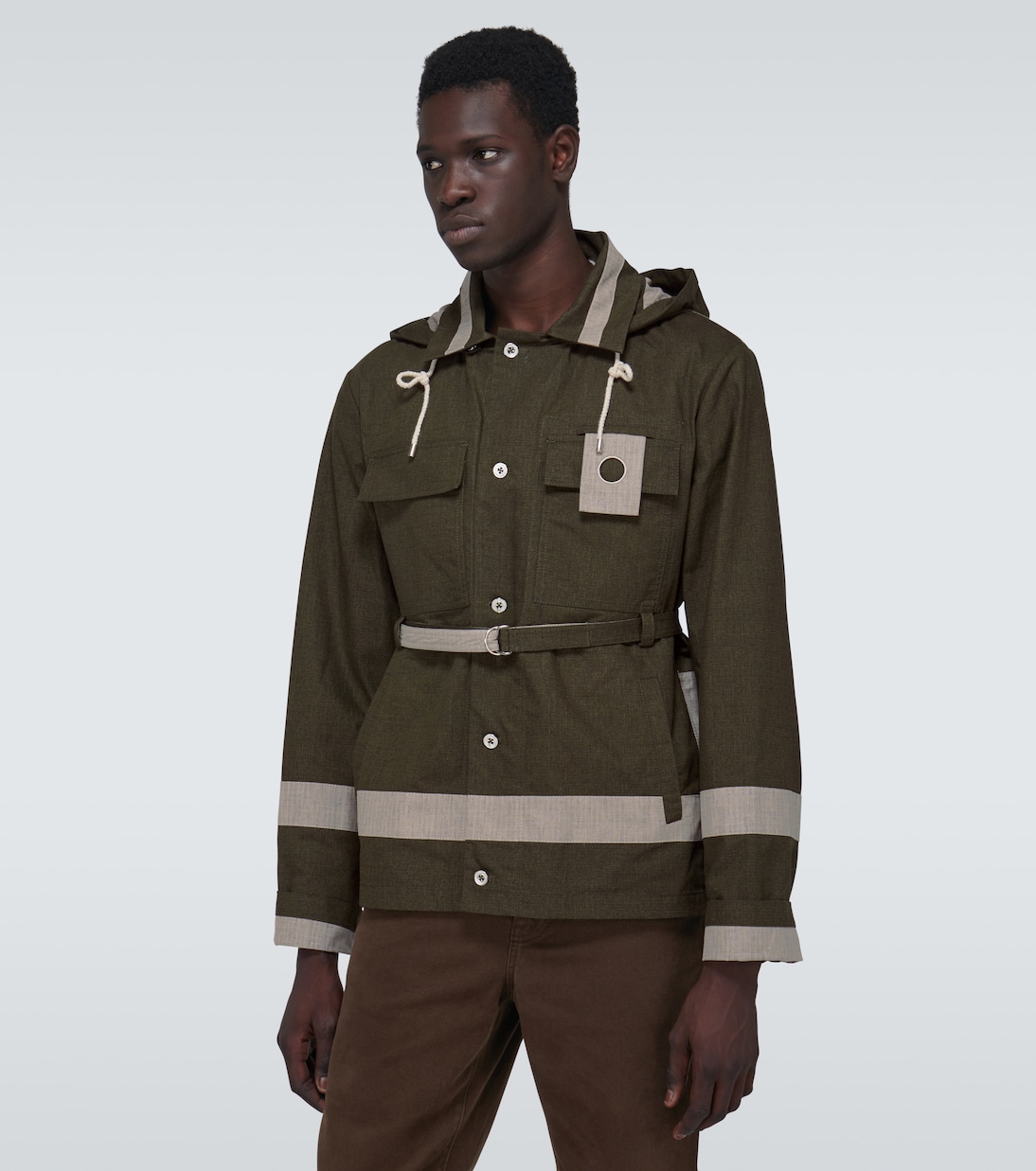 Chaqueta de algodón con capucha | Craig Green
