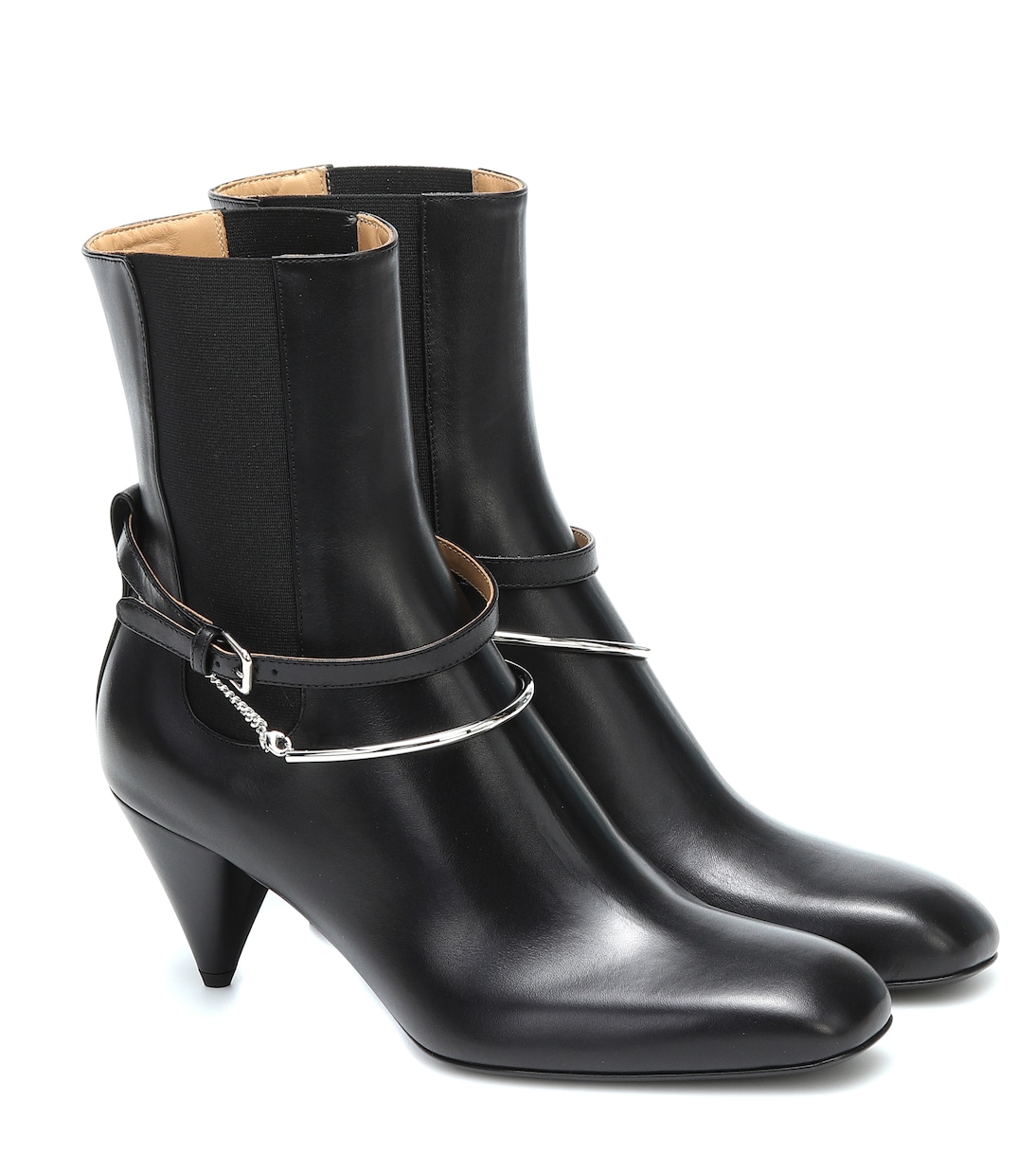 Leather ankle boots | Jil Sander