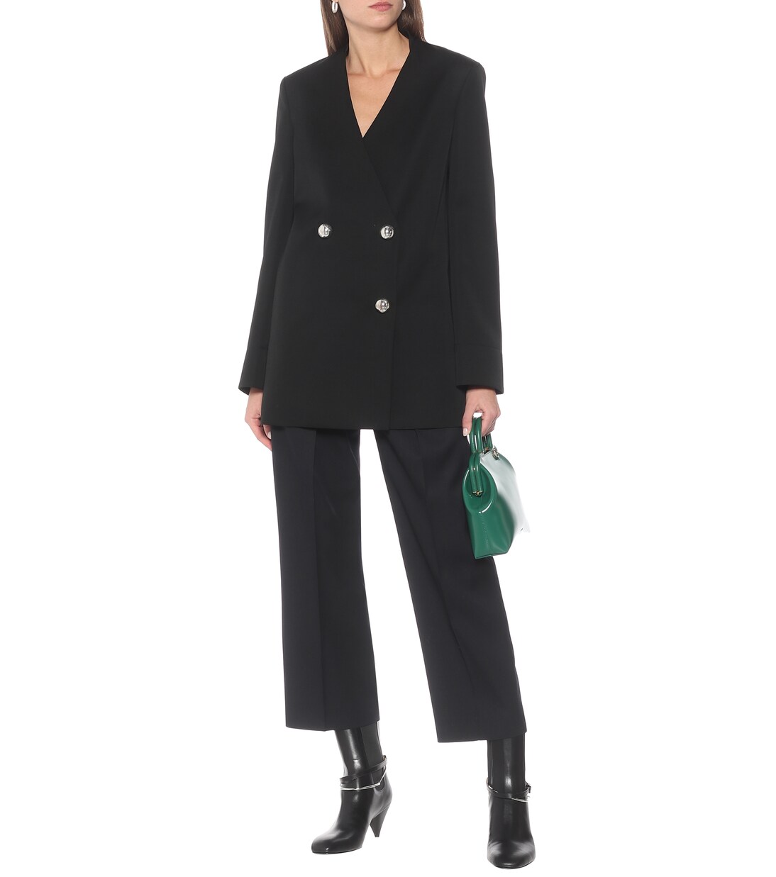 Leather ankle boots | Jil Sander