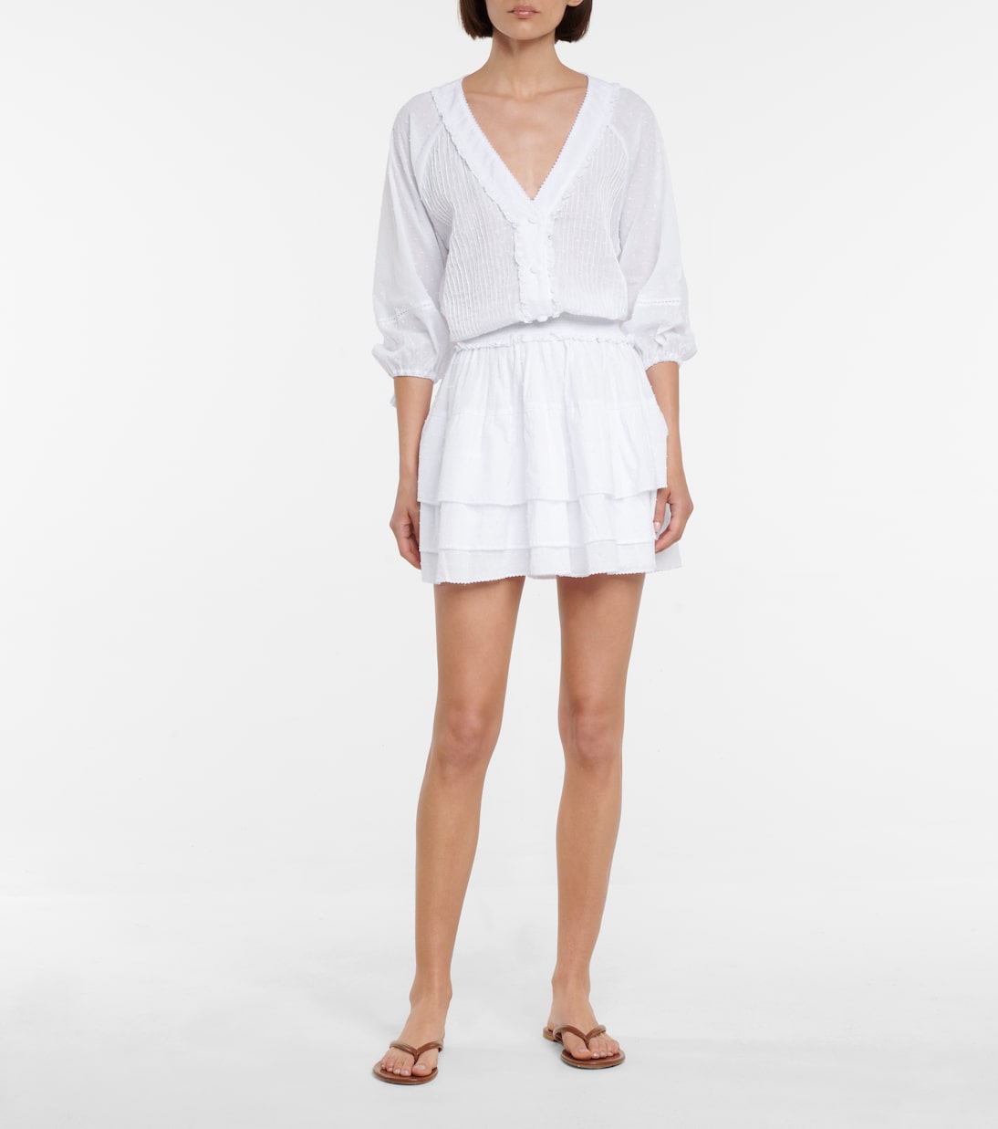 Ariel cotton minidress | Poupette St Barth