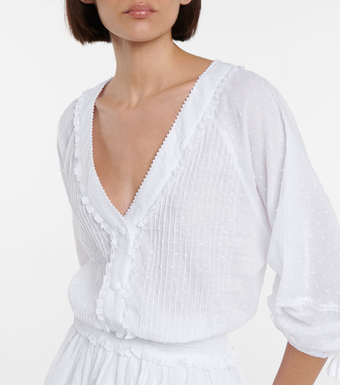 Ariel cotton minidress | Poupette St Barth