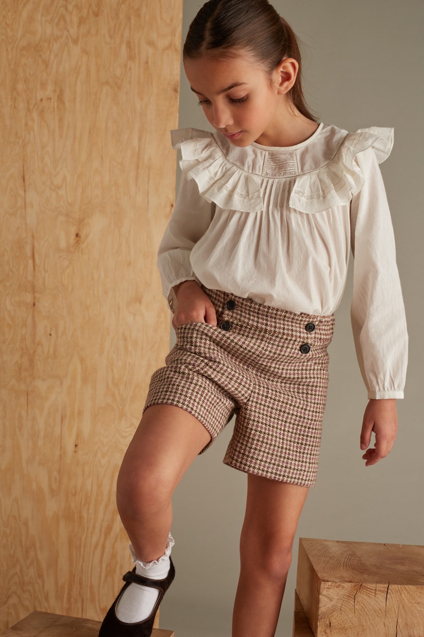 Shorts Diplôme aus Baumwolle und Wolle | Bonpoint