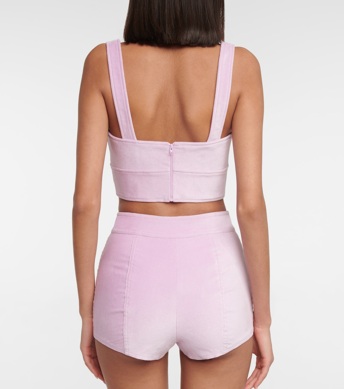 Shorts Sutton in velluto a coste | Alex Perry
