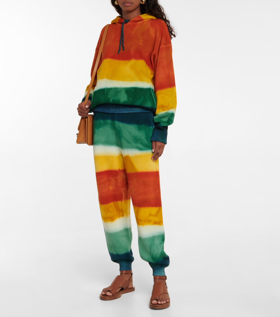 Sudadera con capucha Paradise a rayas | Alanui