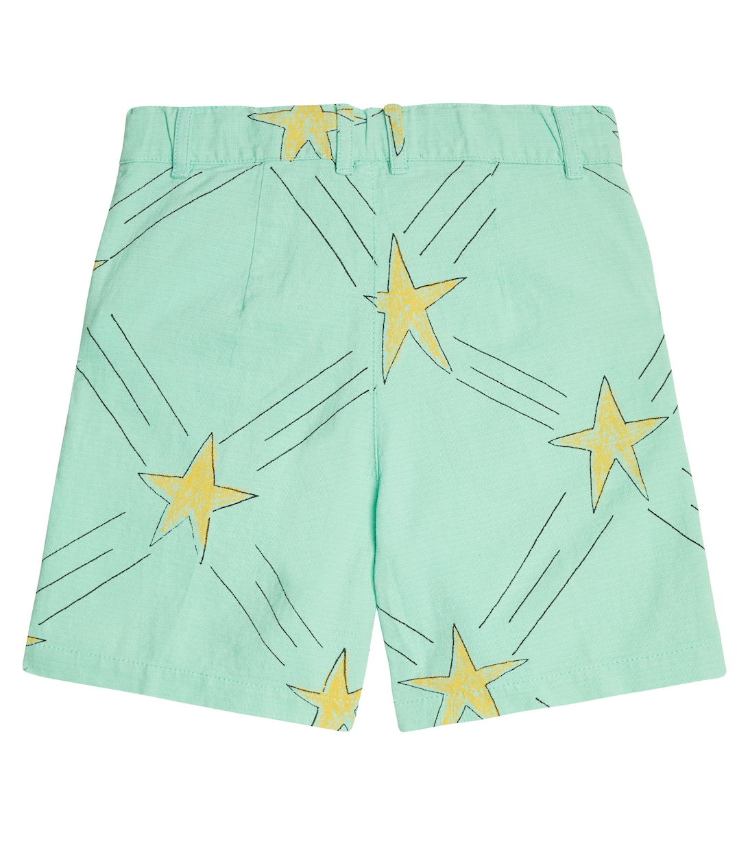 Shorts Pig aus Baumwolle und Leinen | The Animals Observatory