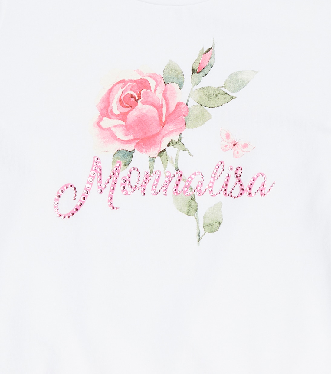 Verziertes Kleid aus Jersey | Monnalisa
