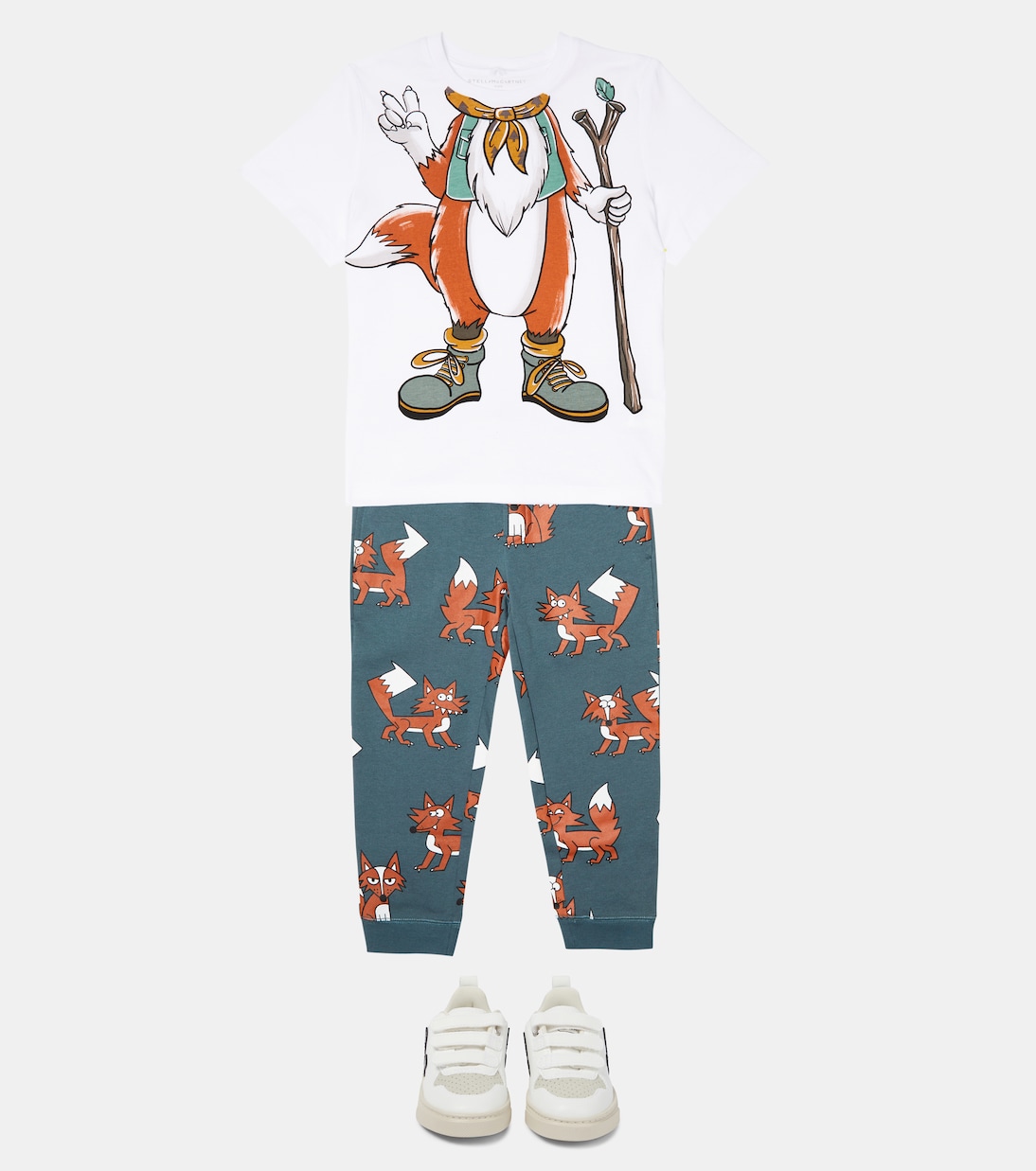 Bedrucktes T-Shirt aus Baumwoll-Jersey | Stella McCartney Kids