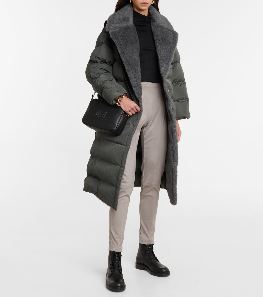 Leisure Brera faux suede pants | Max Mara