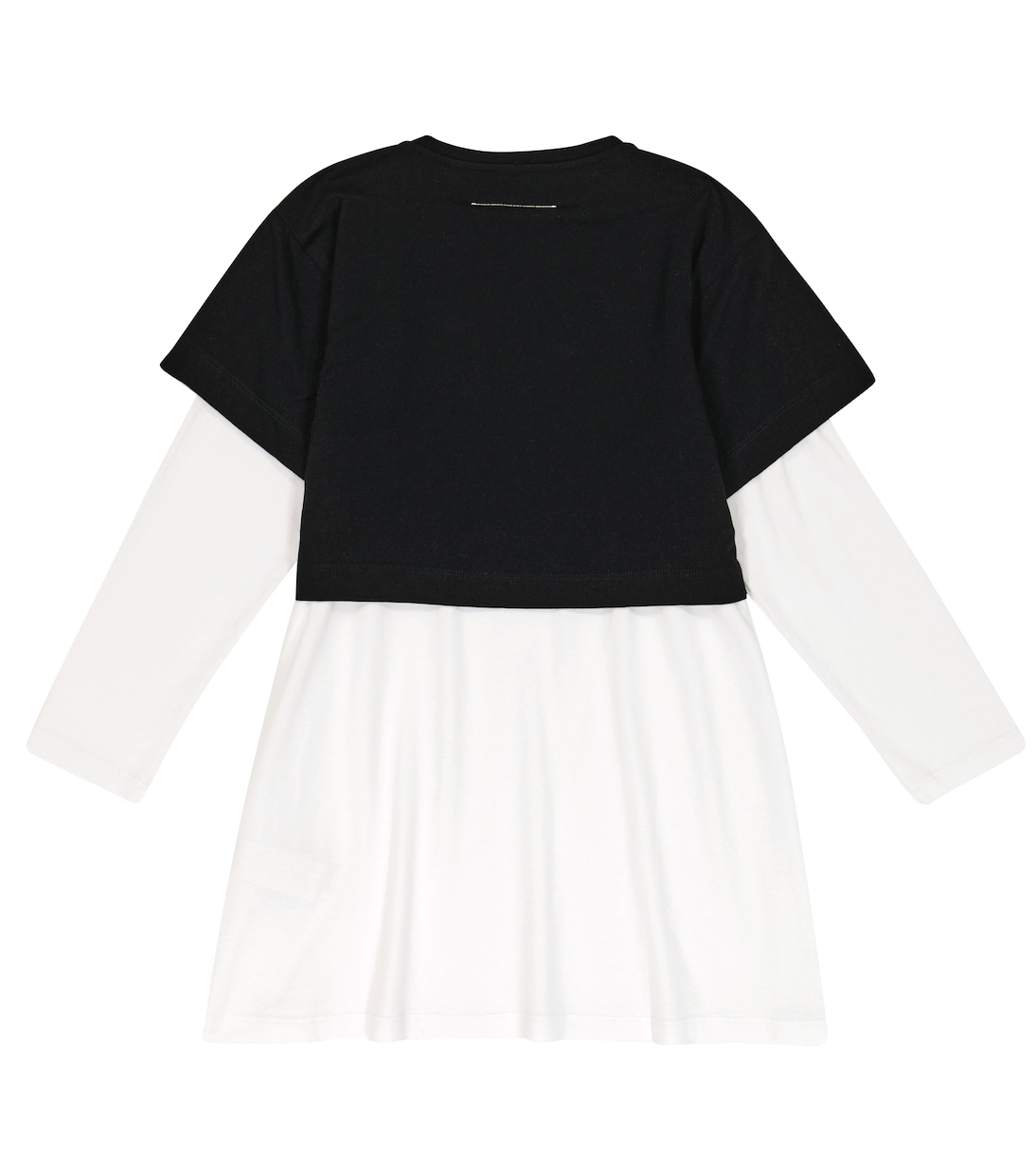 Abito in cotone con stampa | MM6 Maison Margiela Kids