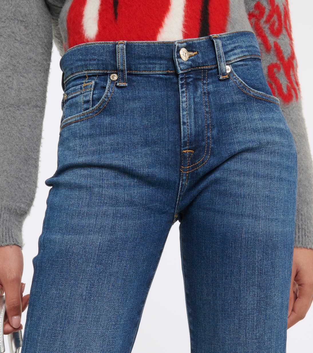 Jean bootcut à taille mi-haute | 7 For All Mankind