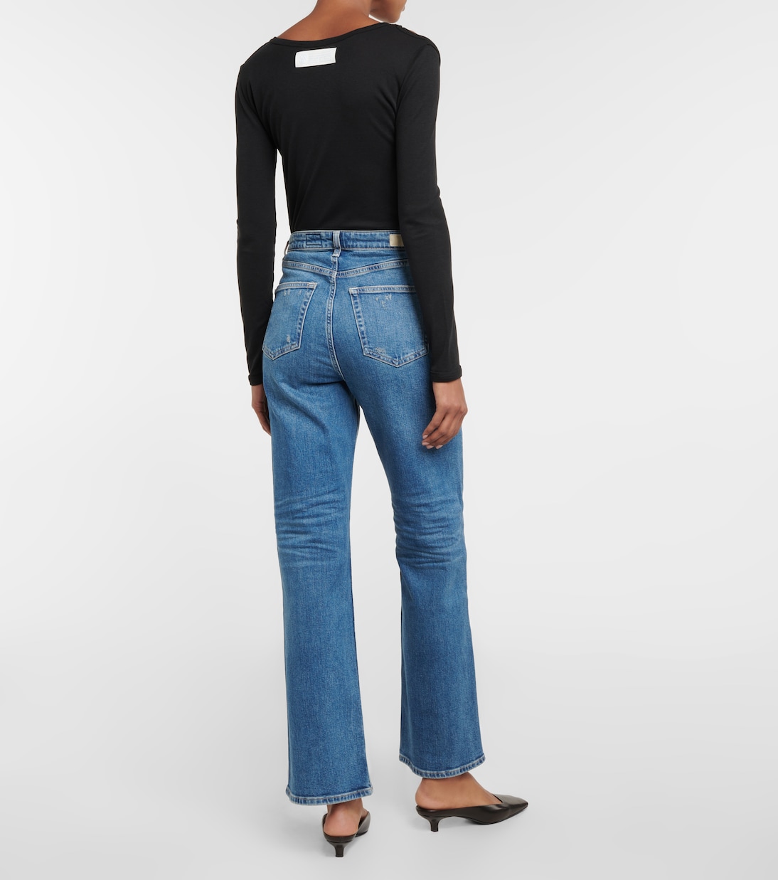 Jeans boyfriend de tiro alto | AG Jeans