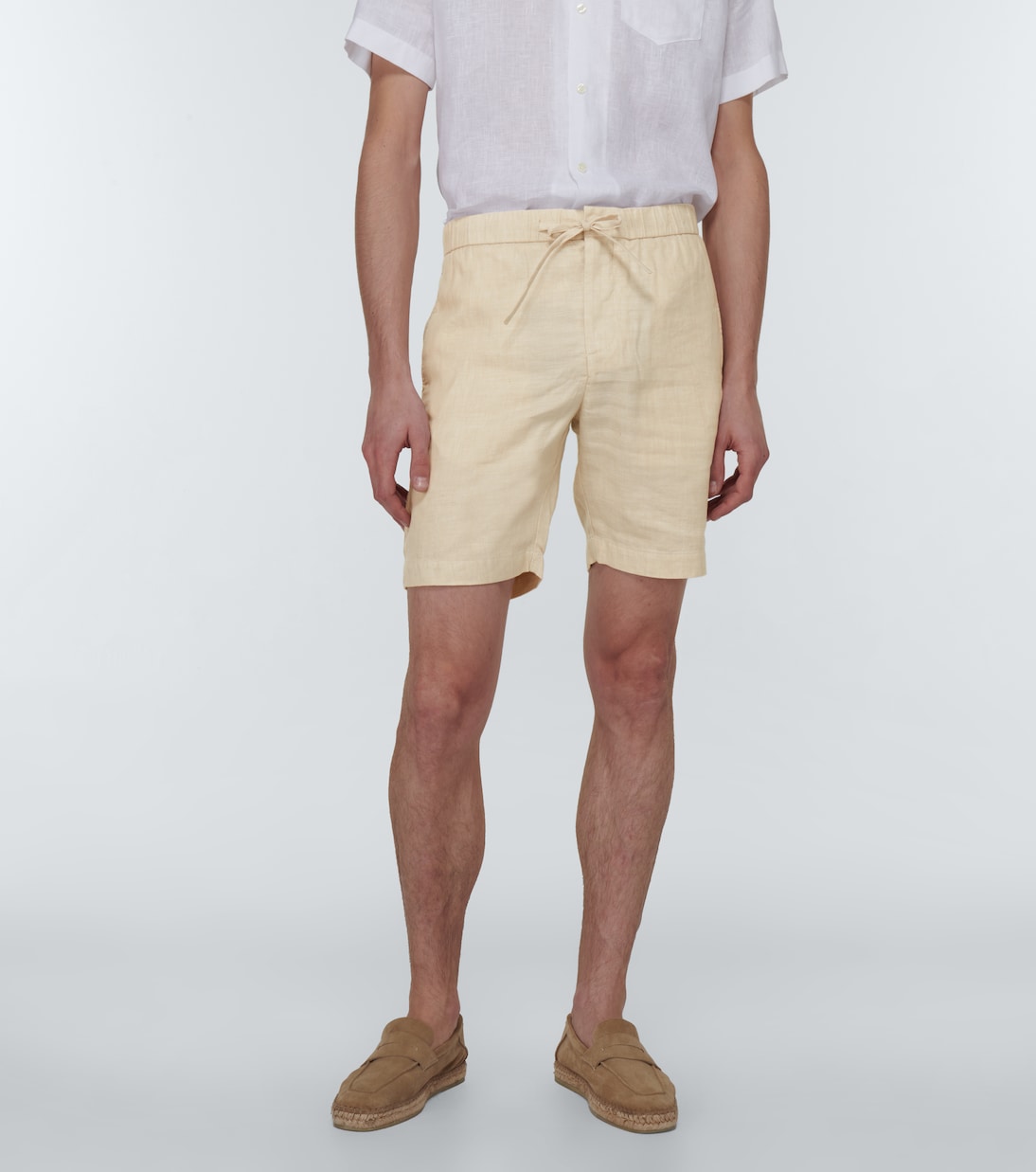 Shorts Felipe in lino e cotone | Frescobol Carioca