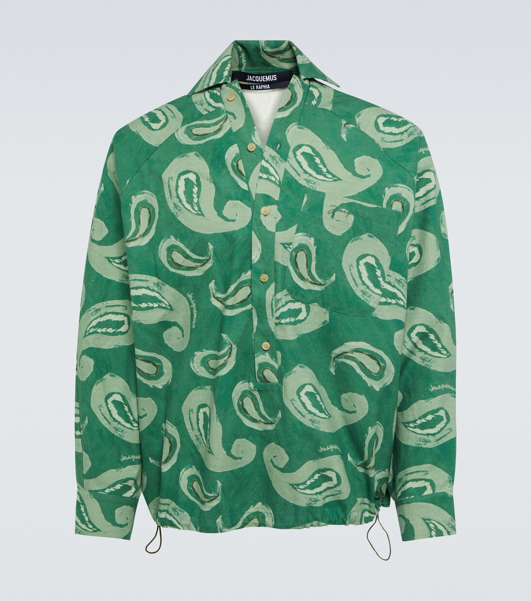 Chemise Simon imprimée en coton | Jacquemus