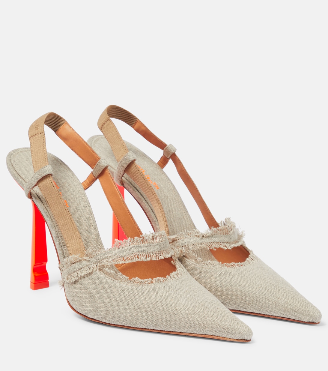 Salones Pop Oyster de lino | Off-White