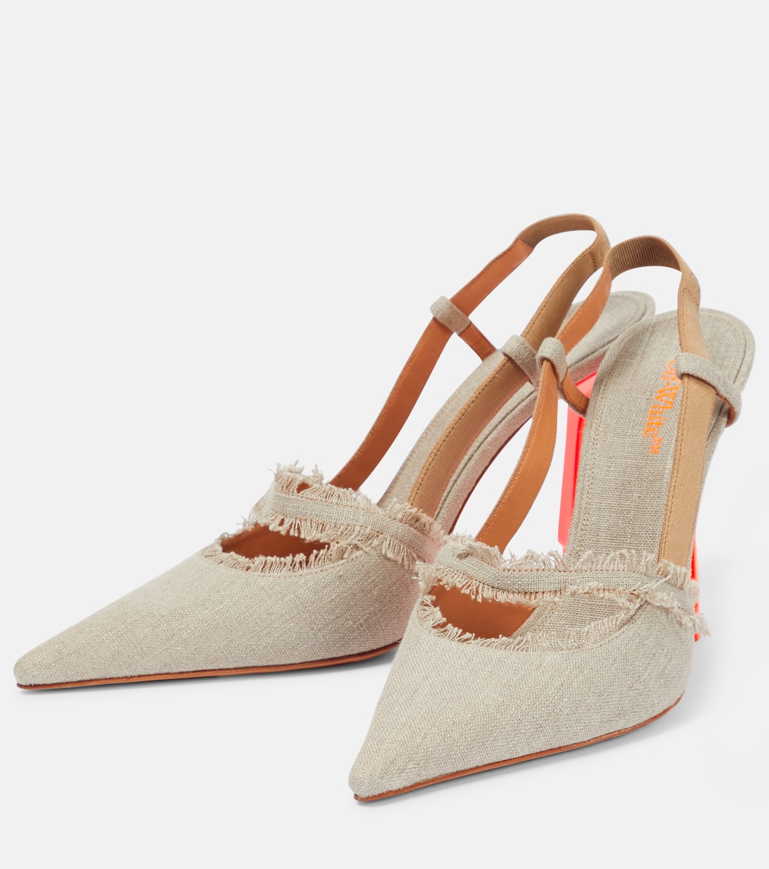 Salones Pop Oyster de lino | Off-White