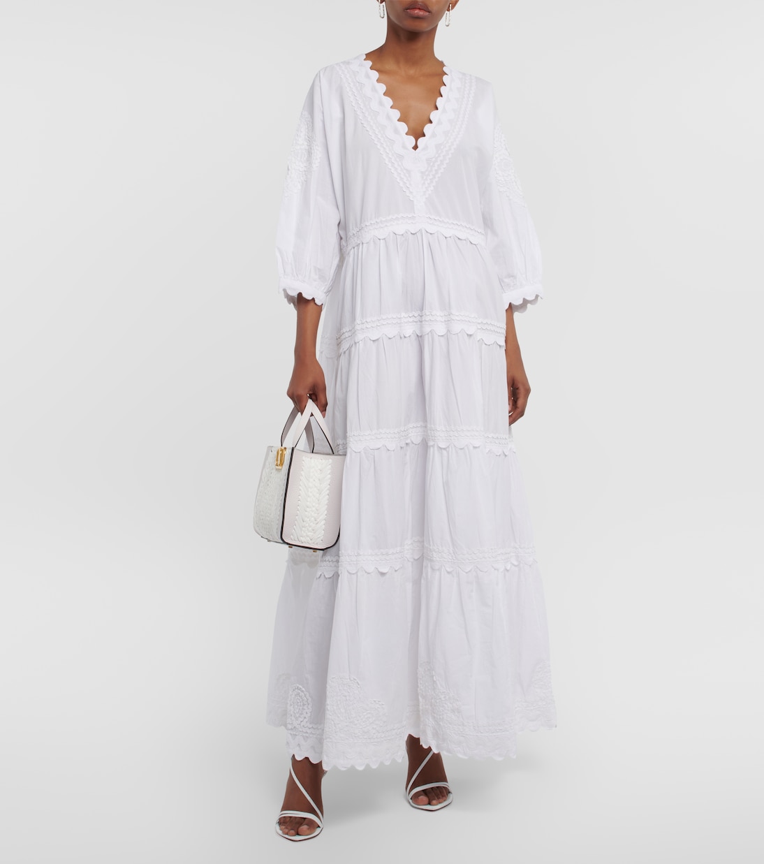 Maxikleid aus Baumwolle | Juliet Dunn