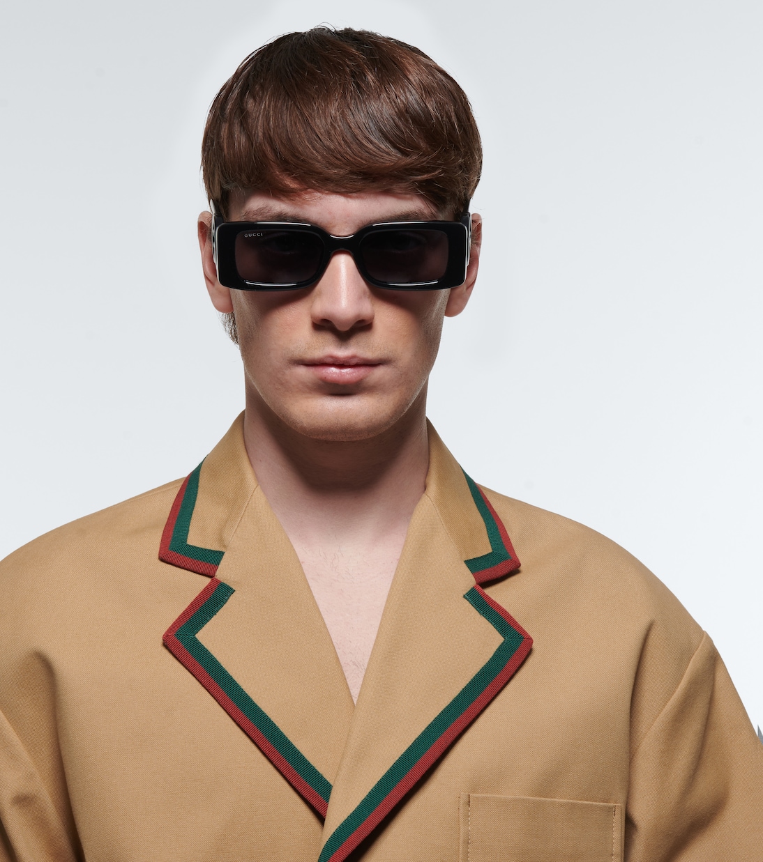 Logo rectangular sunglasses | Gucci