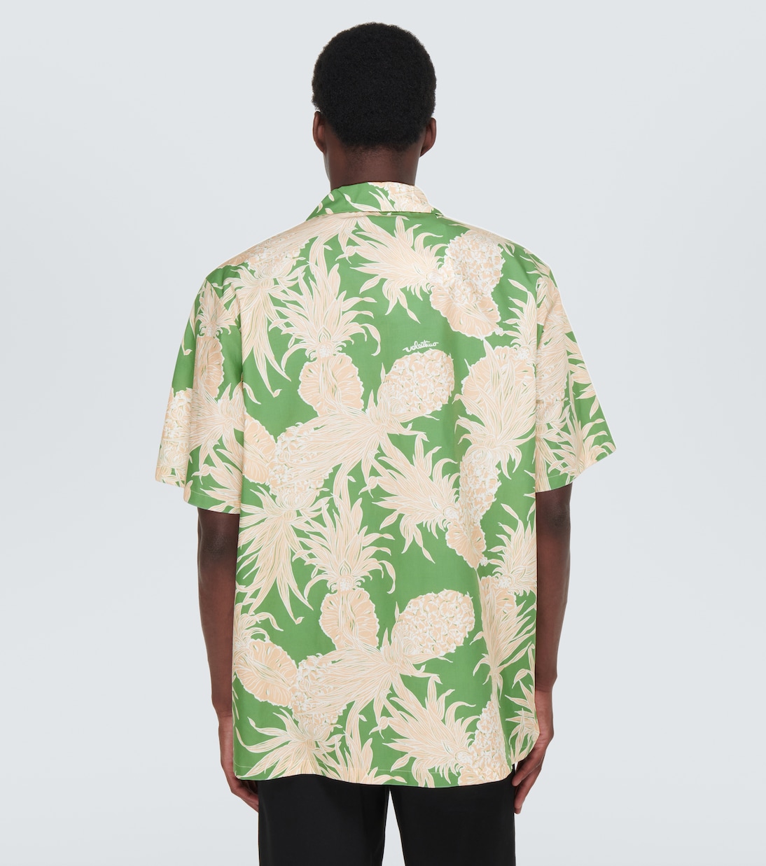 Camisa bowling de algodón estampada | Valentino