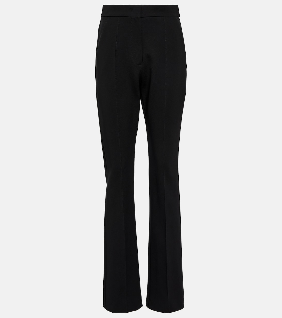 Pantalon droit Lari à taille mi-haute | Max Mara