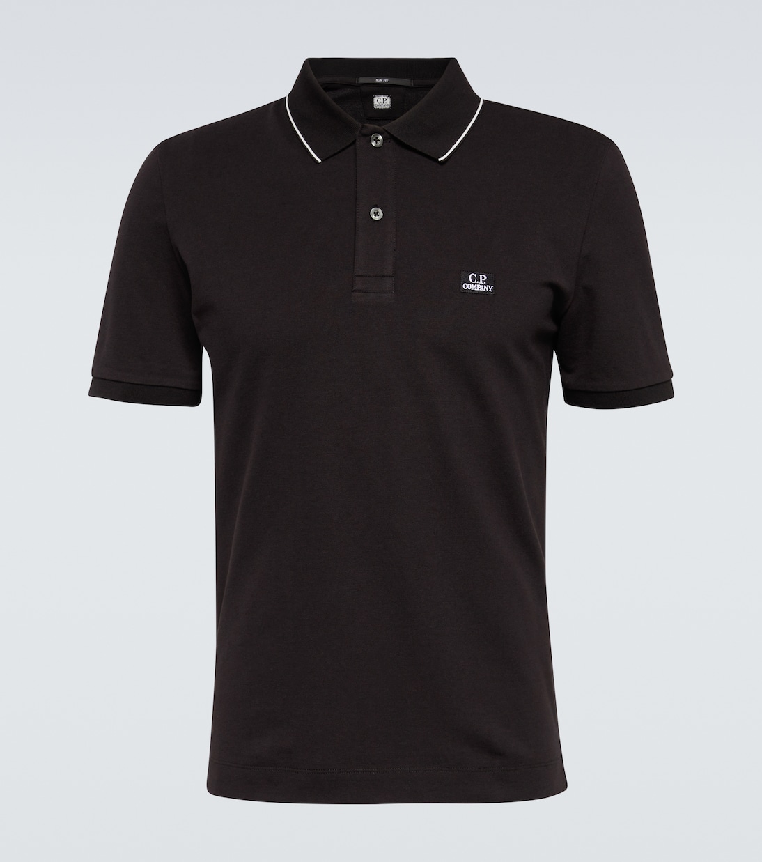 Polo en piqué de mezcla de algodón | C.P. Company