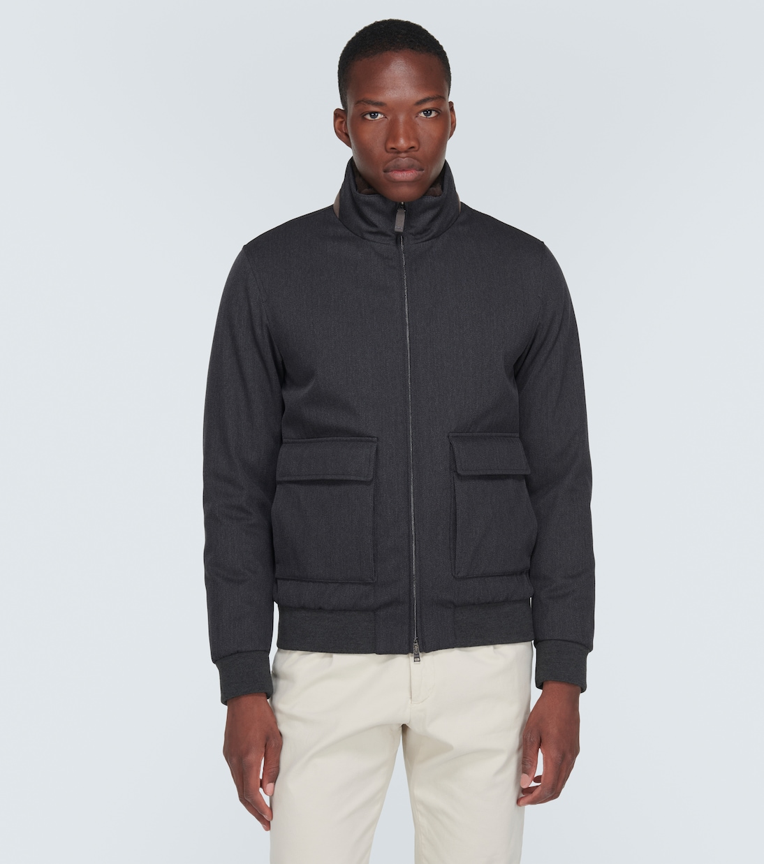 Wool bomber jacket | Herno