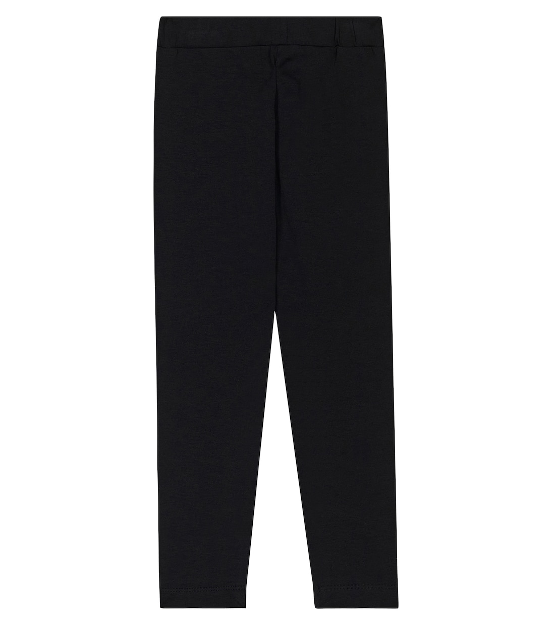 Leggings in misto cotone con logo | Balmain Kids