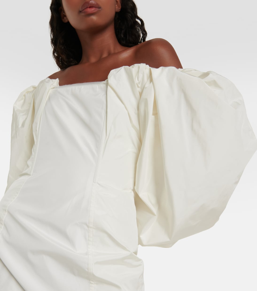 Miniabito con scollo bardot | Jacquemus