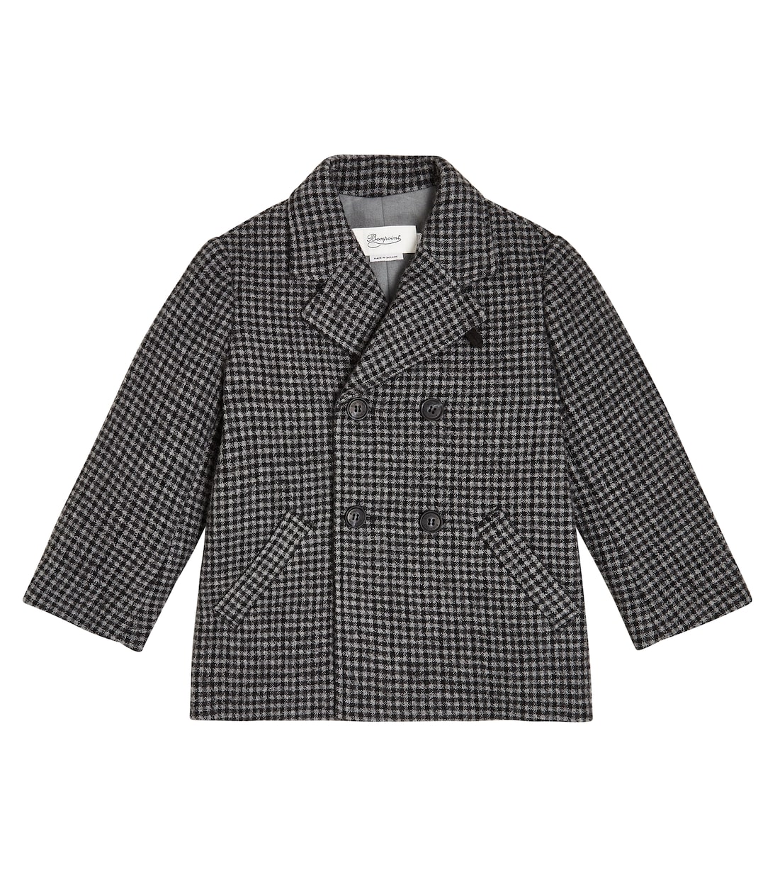 Cappotto Dali in misto lana a quadri | Bonpoint