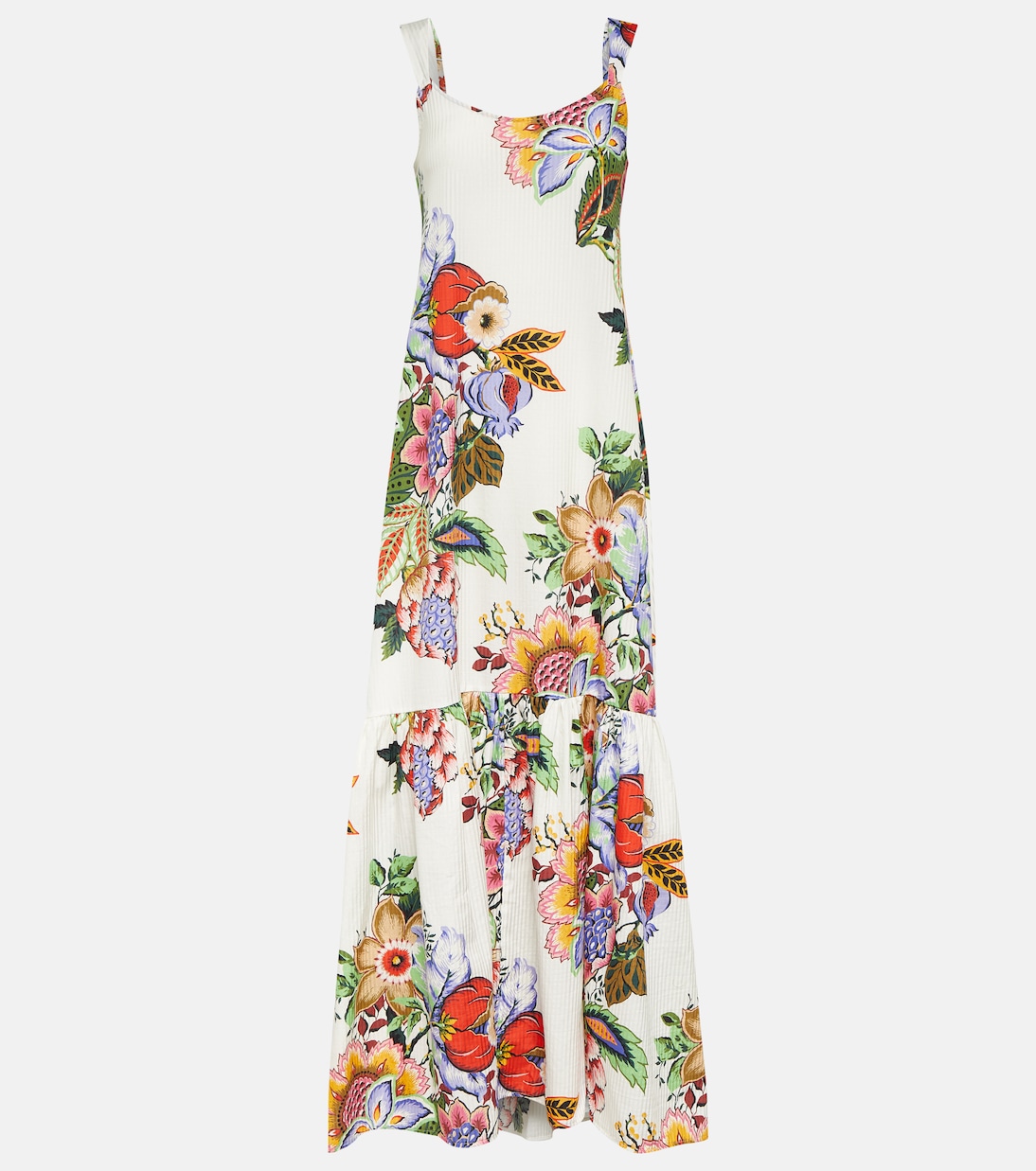 Floral cotton and silk maxi dress | Etro