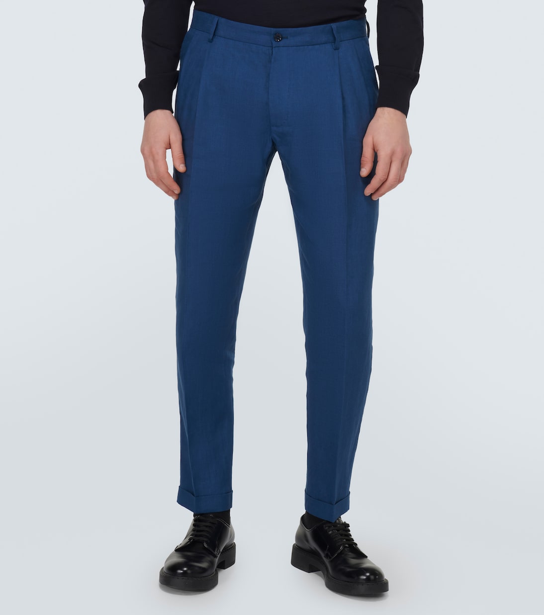 Pantalones slim de lino | Dolce&Gabbana