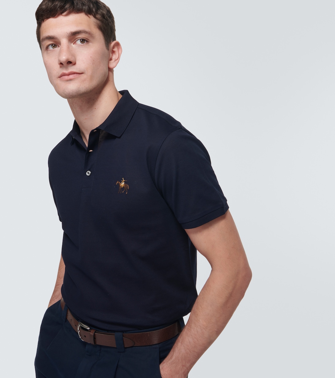 Polo in cotone piqué | Ralph Lauren Purple Label