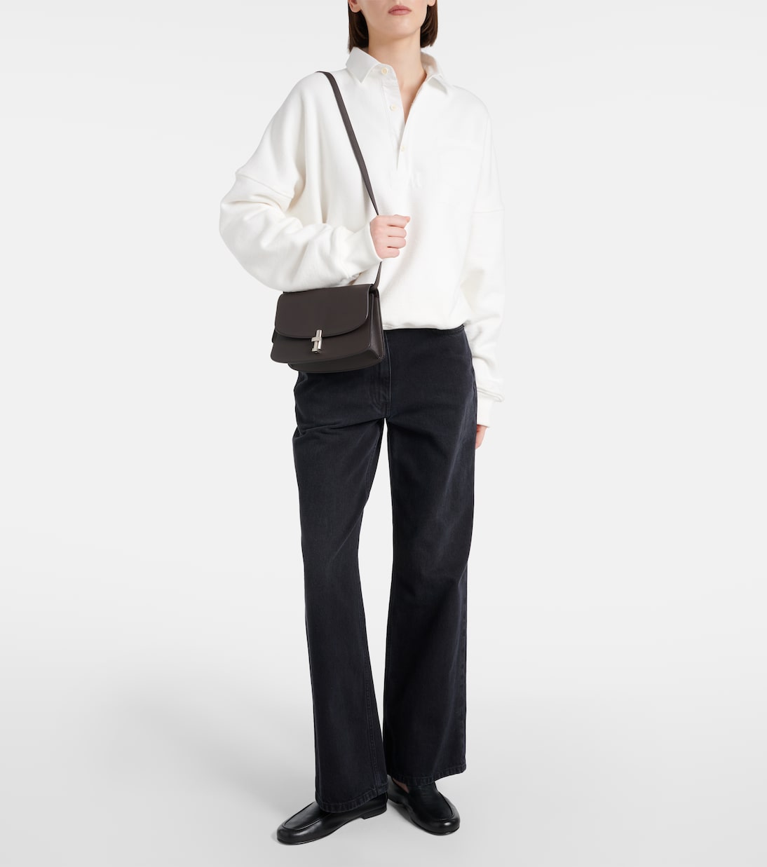 Borsa a tracolla Sofia 8.75 in pelle | The Row