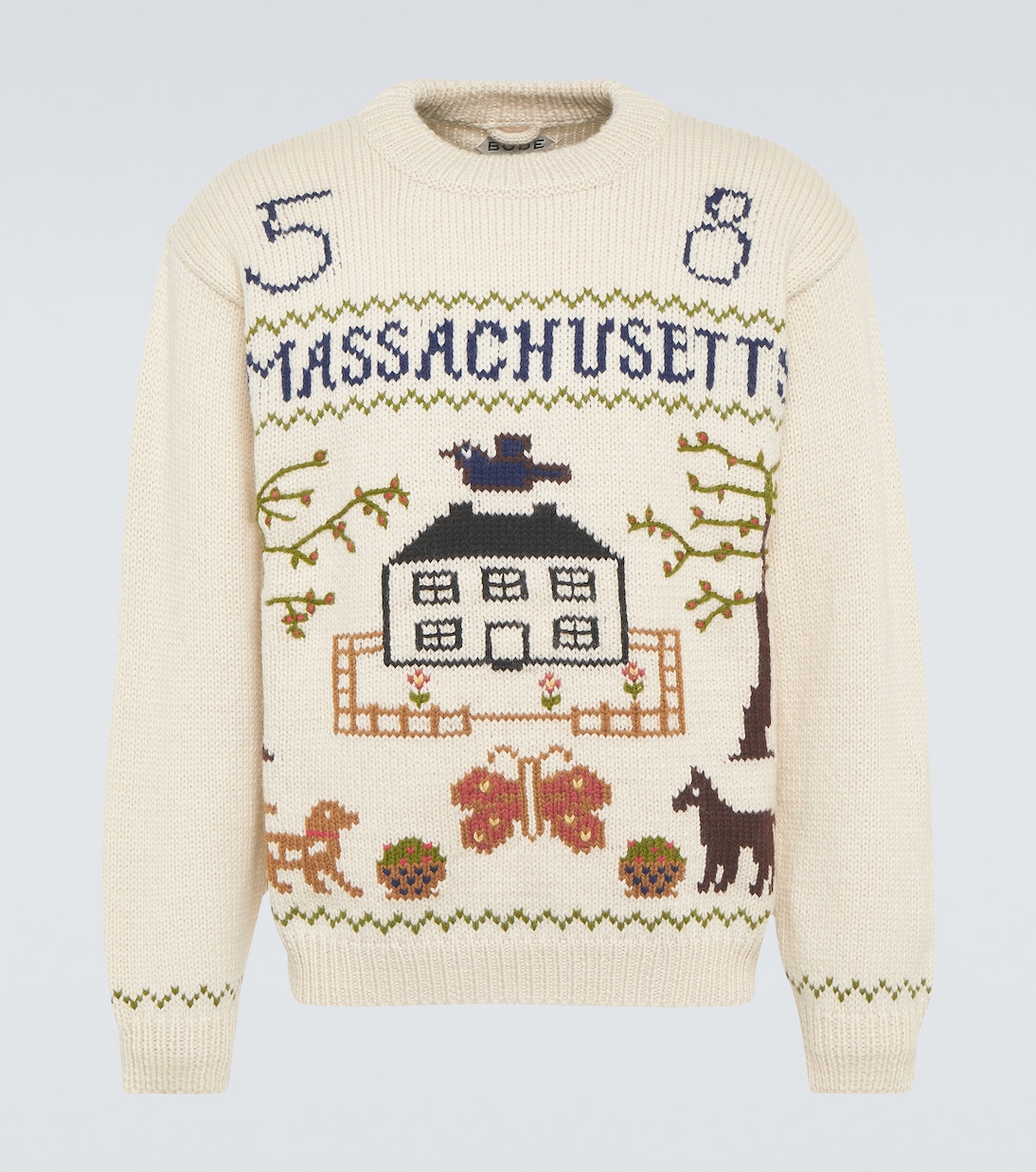 Pull Homestead Sampler en laine | Bode