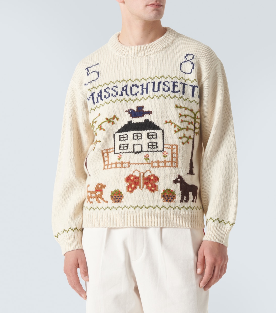 Pull Homestead Sampler en laine | Bode