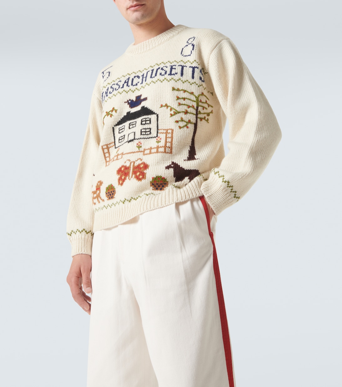 Pull Homestead Sampler en laine | Bode
