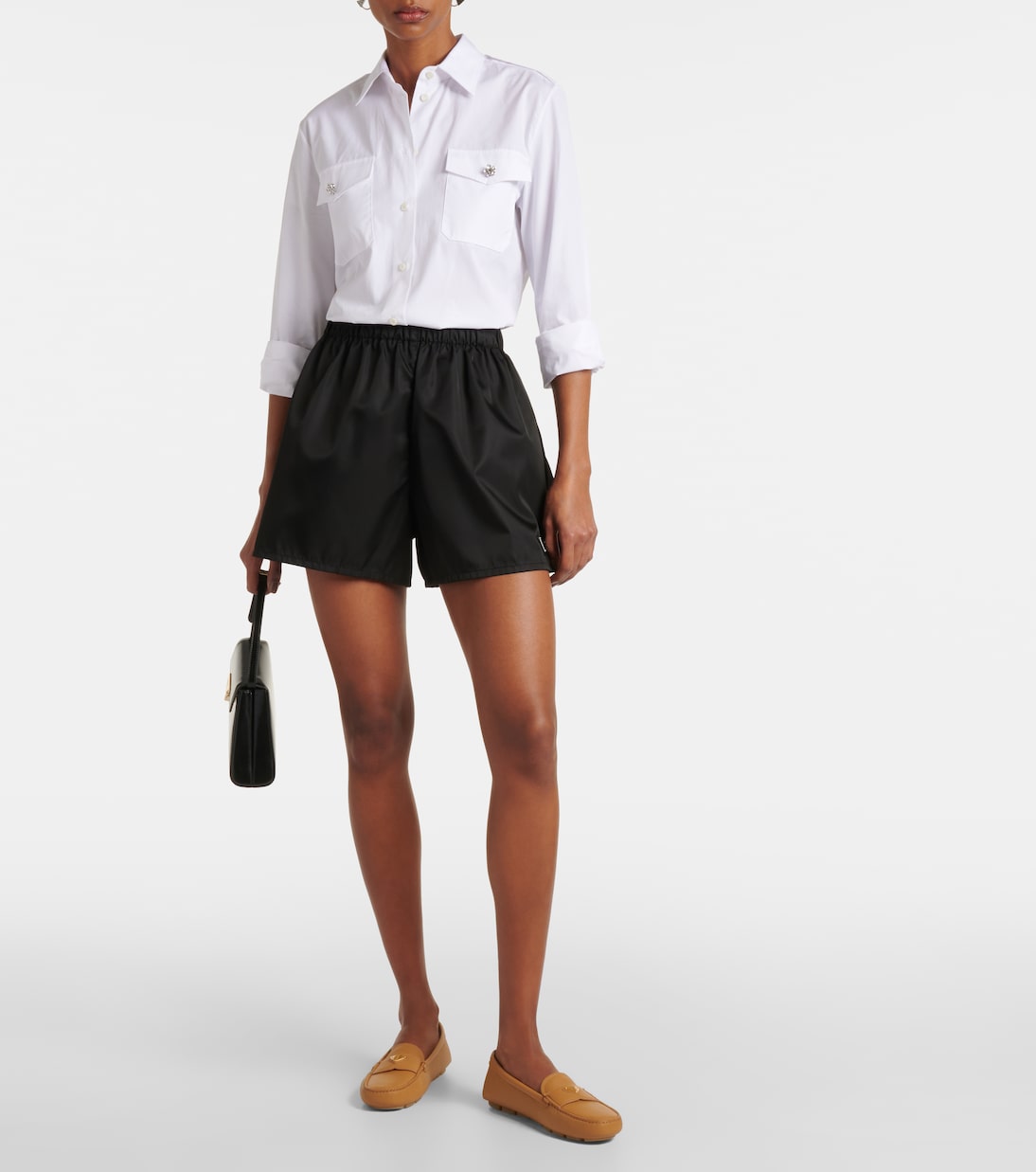 Mokassins aus Leder | Prada