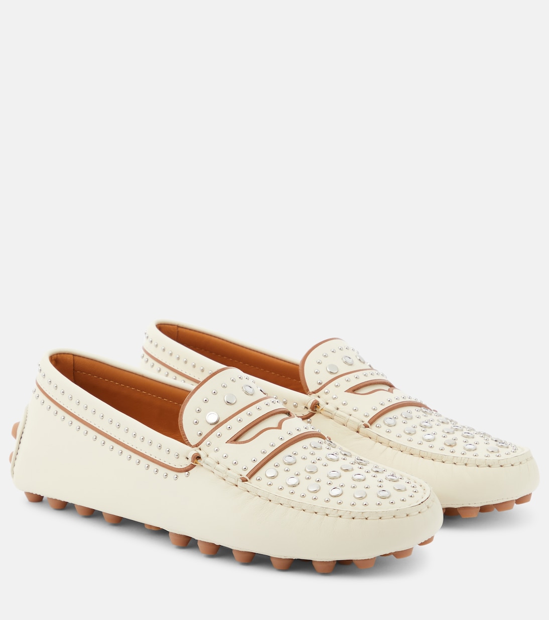 Verzierte Mokassins Gommino aus Leder | Tod's